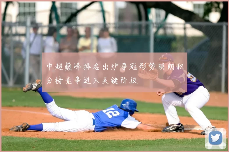 中超巅峰排名出炉争冠形势明朗积分榜竞争进入关键阶段