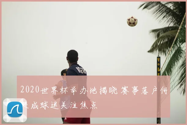 2020世界杯举办地揭晓 赛事落户何处成球迷关注焦点